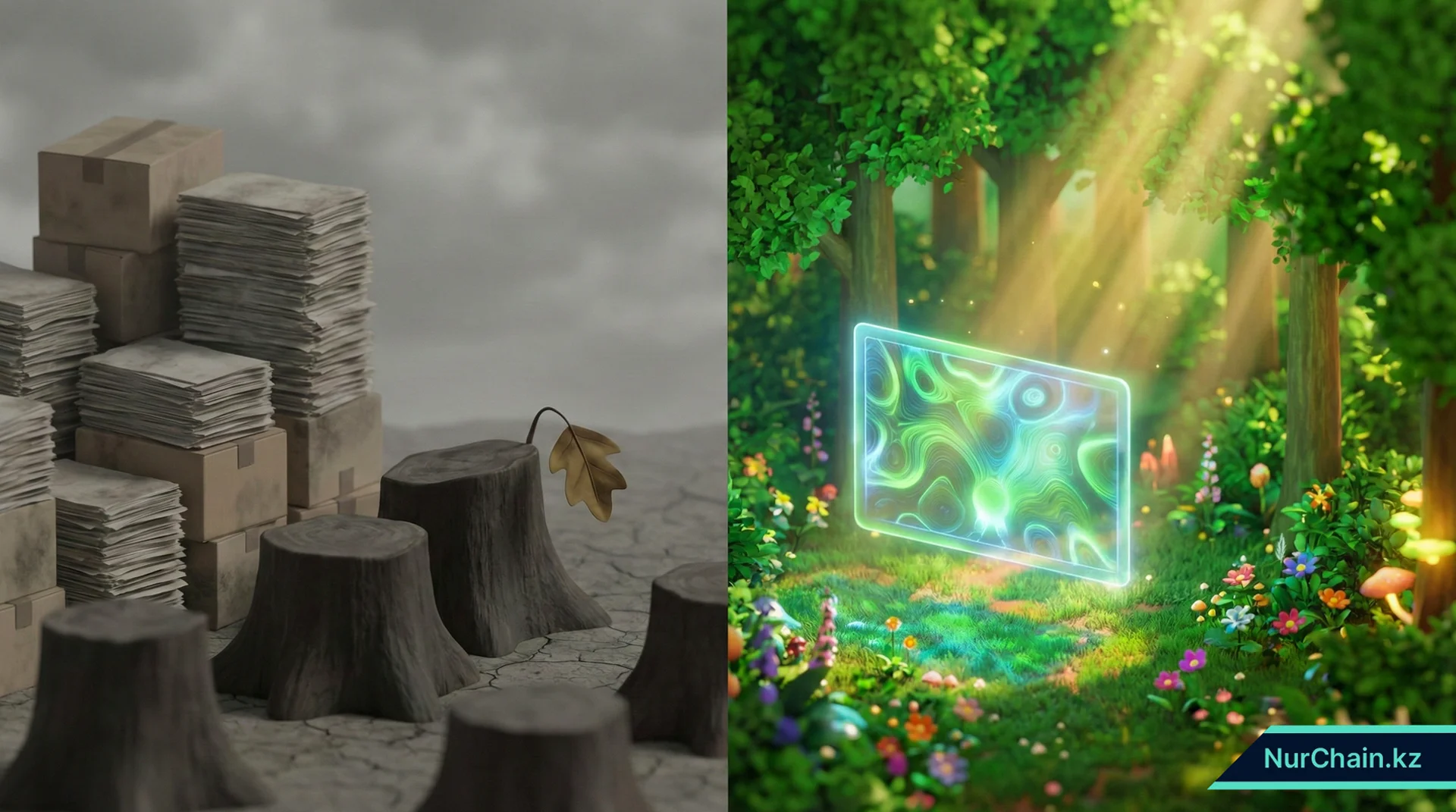 Экологические преимущества перехода с бумажных на цифровые дипломы (ESG) preview image