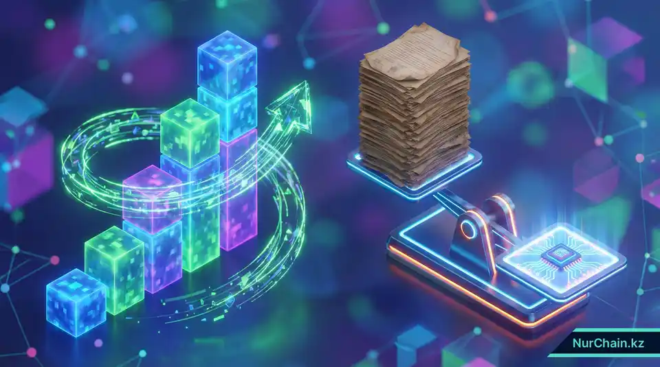 Сравнение бумажной и цифровой верификации, демонстрирующее рост эффективности и экономию средств.