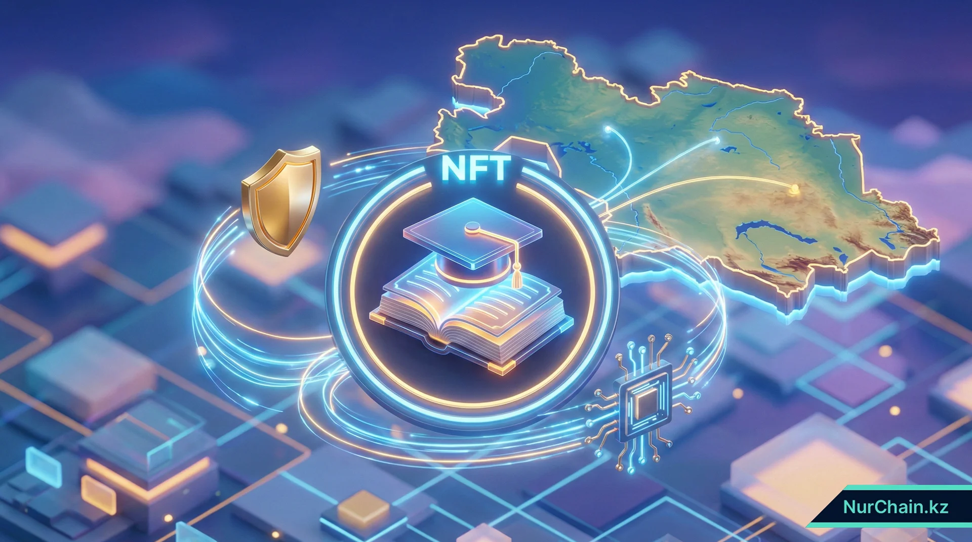 Обеспечение соответствия систем NFT-дипломов законам Казахстана о кибербезопасности preview image