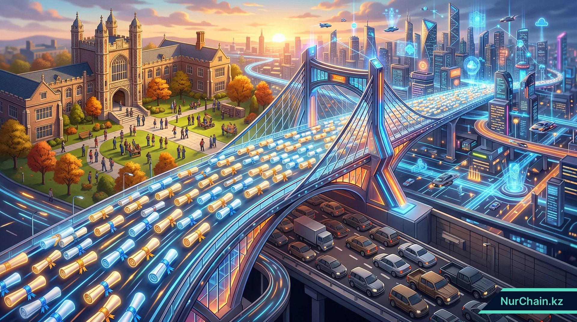 Масштабируемость блокчейна в образовании: организация массового минтинга дипломов preview image