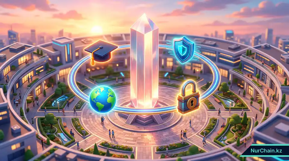 Итоговая инфографика, демонстрирующая, как устойчивость архитектуры обеспечивает сохранность академических достижений на всю жизнь.